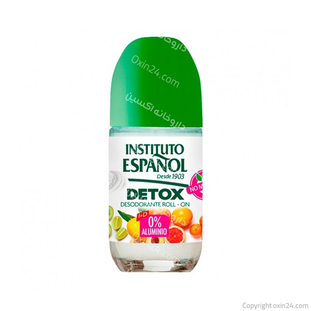 رول ضد تعریق زنانه انستیتو اسپانول مدل Detox حجم 75 میلی لیتر