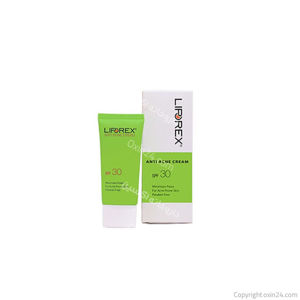 کرم ضد جوش بی رنگ لیپورکس SPF 30