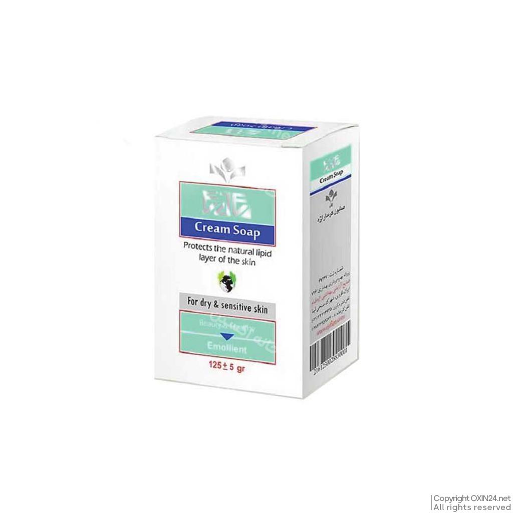 صابون شستشو اژه مدل كرمدار وزن 125 گرم