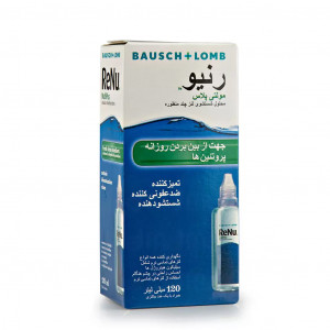 محلول شستشوی لنز رنیو مولتی پلاس 120 میلی لیتر