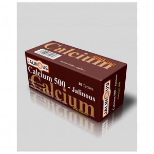 قرص کلسیم Calcium 500 جالینوس 50 عددی