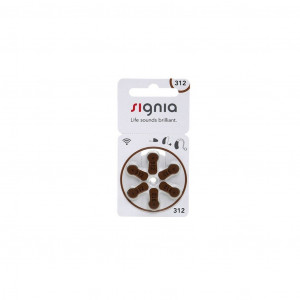 باتری سمعک زیمنس سیگنیا شماره SIEMENS Signia 312