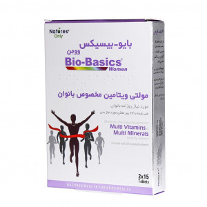 قرص مولتی ویتامین بایوبیسیکس وومن نیچرز اونلی | 30 عددی