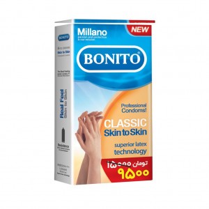 کاندوم بونیتو مدل Classic Skin To Skin بسته 6 عددی