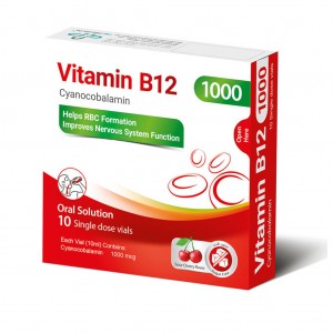 ویال محلول خوراکی Vitamin B12