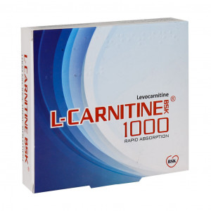 محلول خوراکی ال کارنیتین 1000 بی اس کی 10 عددی