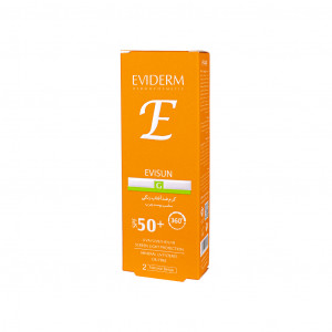 کرم ضد آفتاب SPF50 اویدرم بژ متوسط مناسب پوست خشک 40 میلی لیتر