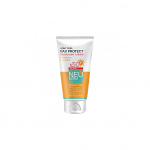 ضد آفتاب مکس پروتکت فاقد چربی بی رنگ SPF 50 نئودرم