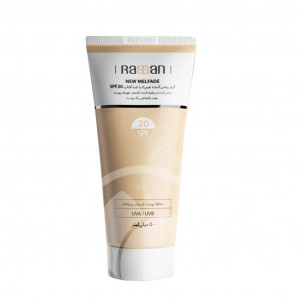 كرم روشن كننده همراه با ضد آفتاب spf 20 ملفید راسن 50 میلی لیتر