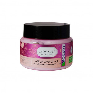 کرم ژل آبرسان بدن گلاب پوست حساس دیپ سنس 250 میلی لیتر Deep Sense