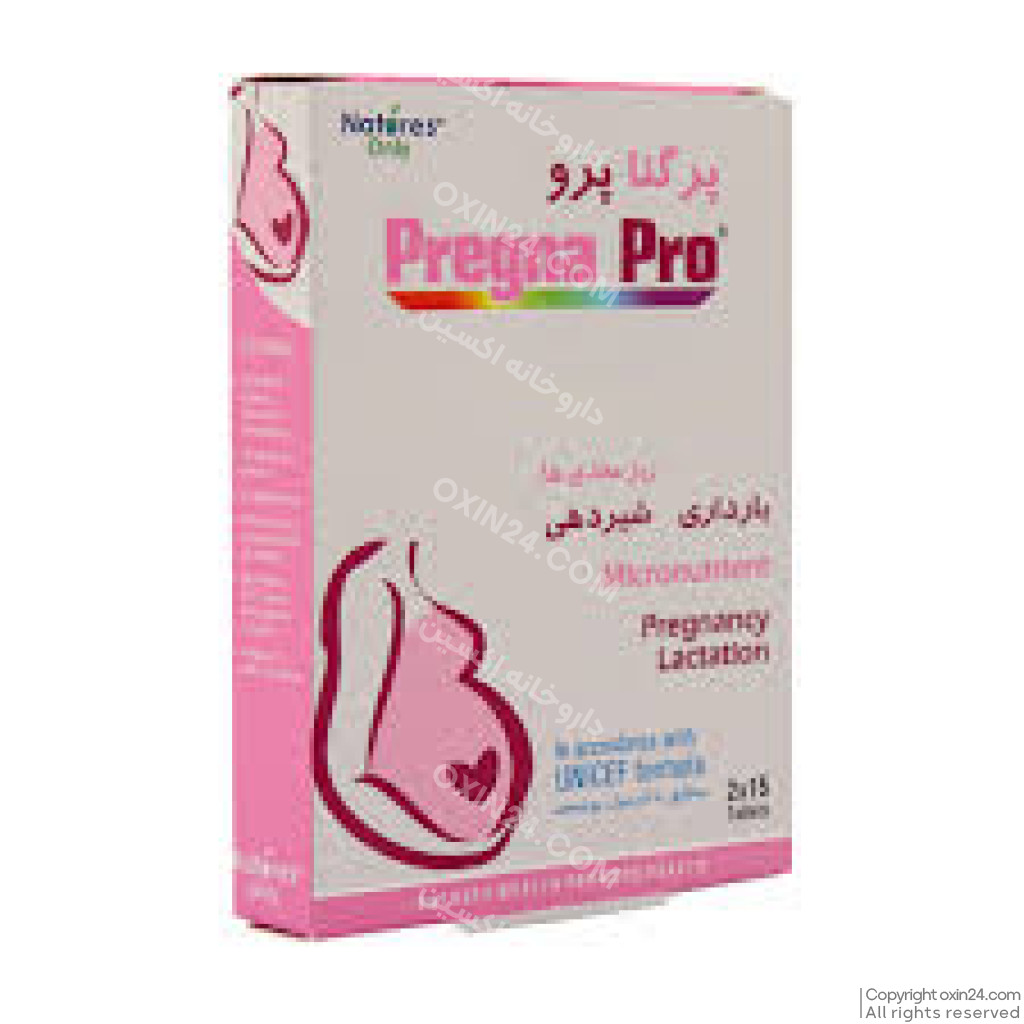 قرص پرگنا پرو نیچرز اونلی 30 عدد