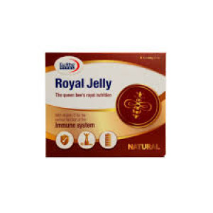 ویال خوراکی رویال ژلی یوروویتال 6 عدد