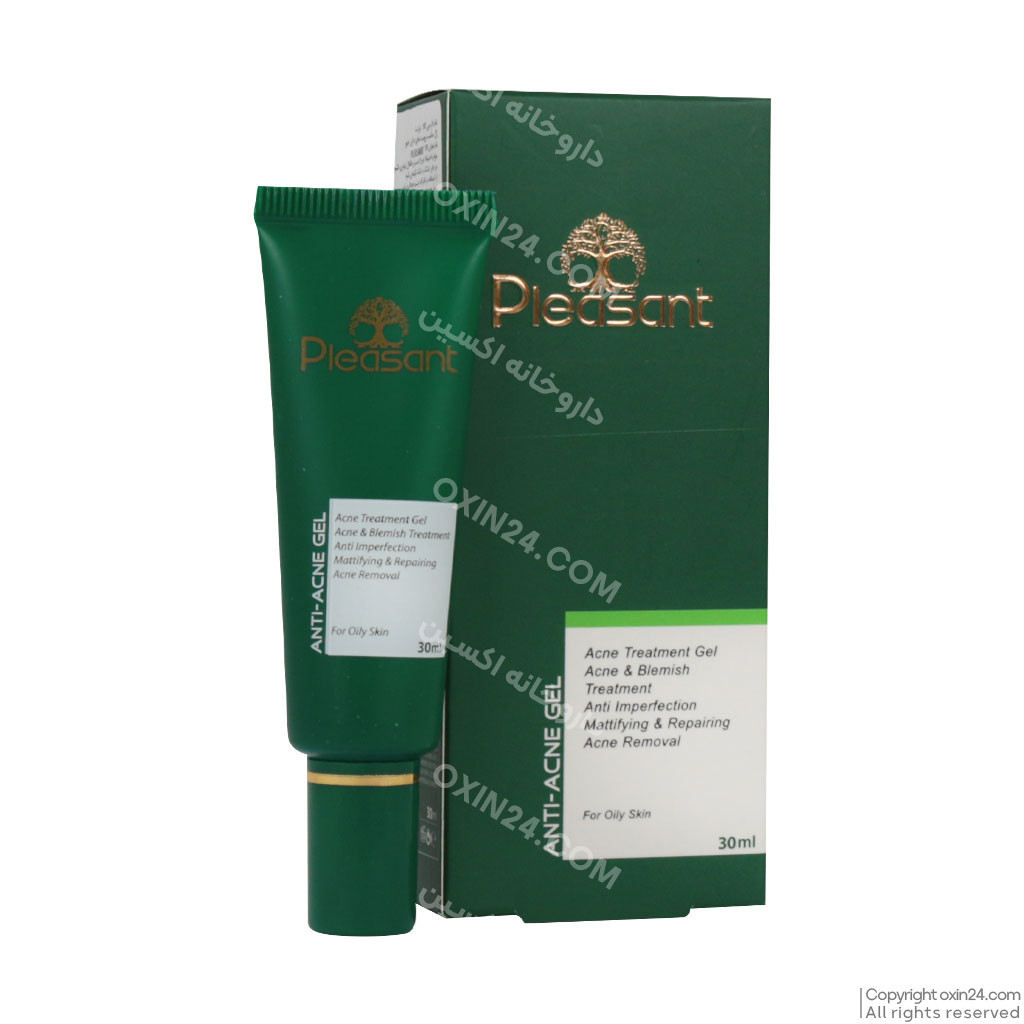 پلزنت ژل مناسب پوست جوش دار 30 م ل