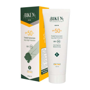 کرم ضد آفتاب رنگی بیکن SPF50 مناسب پوست چرب  1