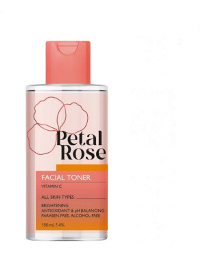 تونر صورت ویتامین سی انواع پوست پتال رز