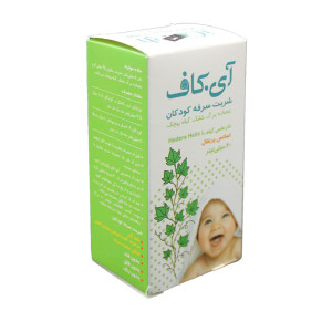 شربت سرفه گیاهی اطفال آی کاف سینا پیشگام دارو 60 میلی لیتر