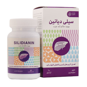 کپسول سیلی دیانین  ادیب درم 60 عددی