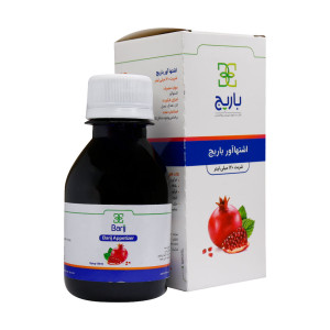 شربت اشتهاآو(انار)باریج اسانس 120م ل
