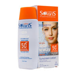 لوسیون آبی ضدآفتاب آکوا نیوژن آردن سولاریس  +50 بی رنگ انواع پوست 75م ل
