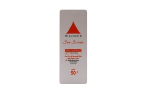 کرم ضد آفتاب واگنر  +50 رنگی پوست خشک و حساس 50م ل